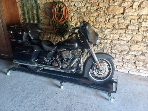 Rampe moto pivotante